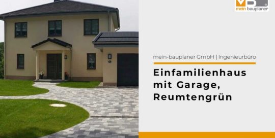 Einfamilienhaus mit Garage in Reumtengrün 1