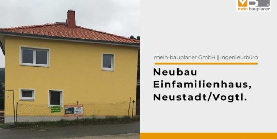 Neubau Einfamilienhaus in Neustadt/Vogtl. 1