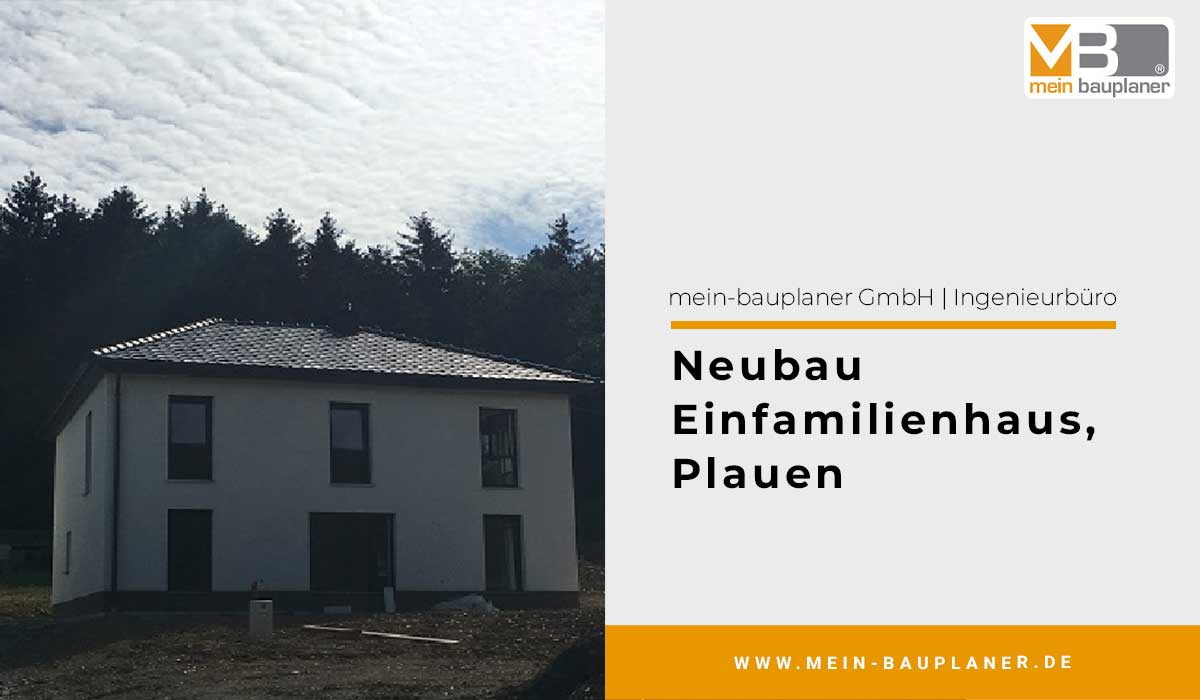 Neubau Einfamilienhaus in Plauen 1