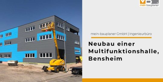 Neubau einer Multifunktionshalle in Bensheim 1