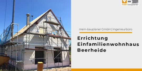 Errichtung Einfamilienwohnhaus, Beerheide 1