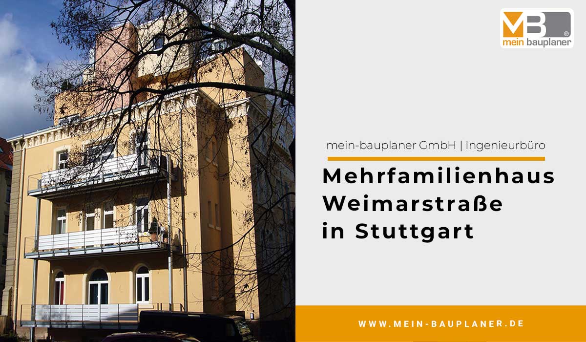 Mehrfamilienhaus Weimarstraße in Stuttgart 1