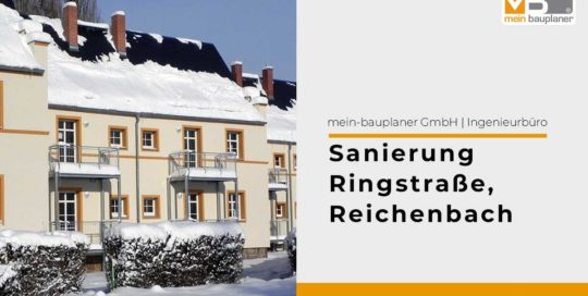 Sanierung Ringstraße in Reichenbach 1