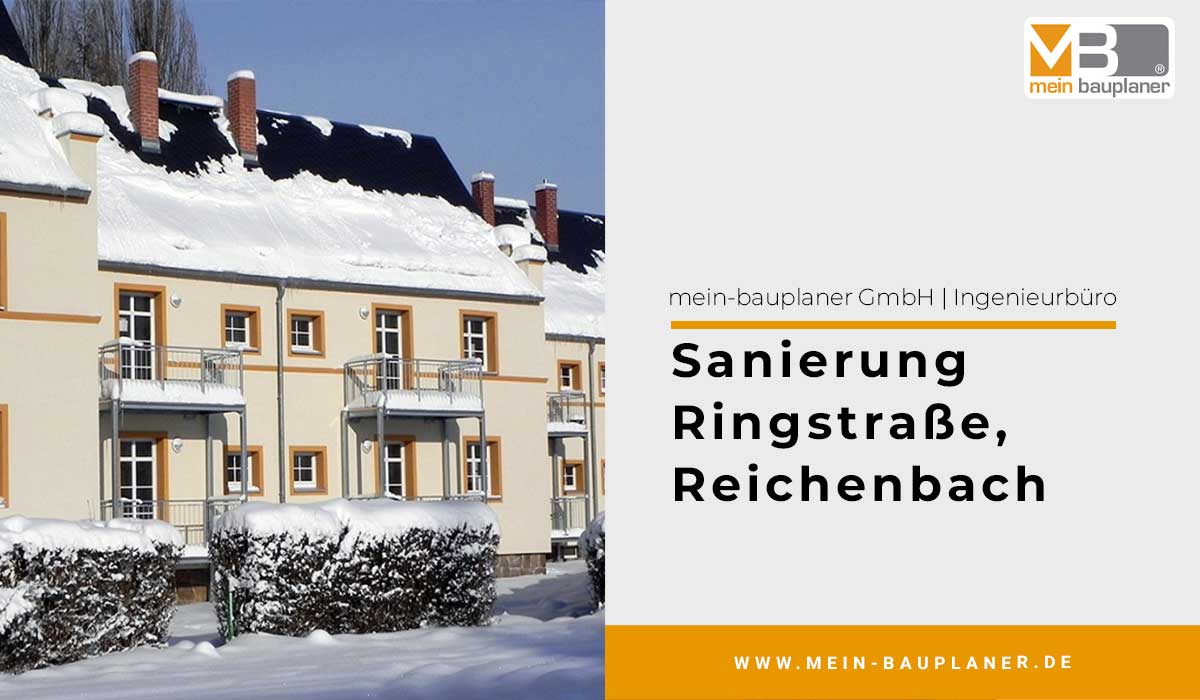 Sanierung Ringstraße in Reichenbach 1