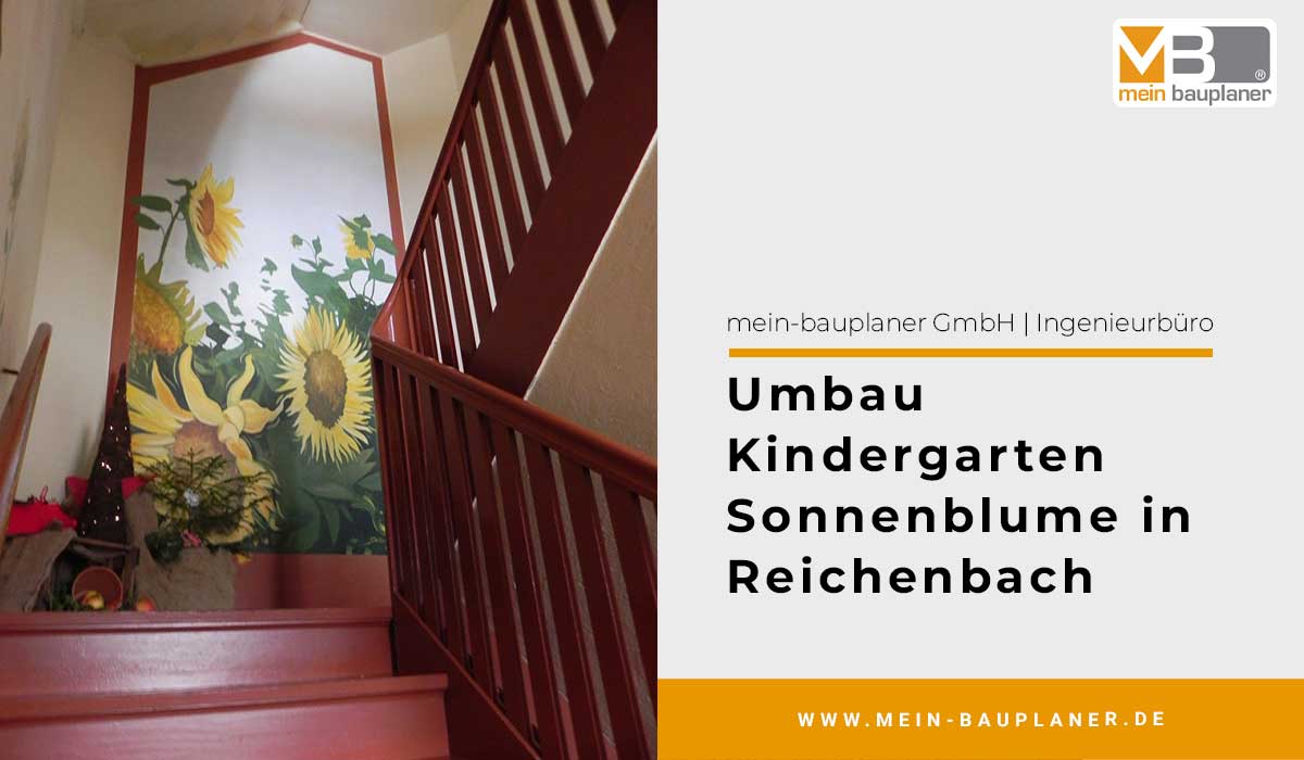 Umbau Kindergarten Sonnenblume in Reichenbach