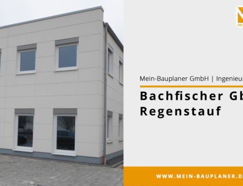 Neubau eines 2-geschossigen Bürogebäudes und einer Werkhalle in 93128 Regenstauf (in zwei Bauabschnitten)