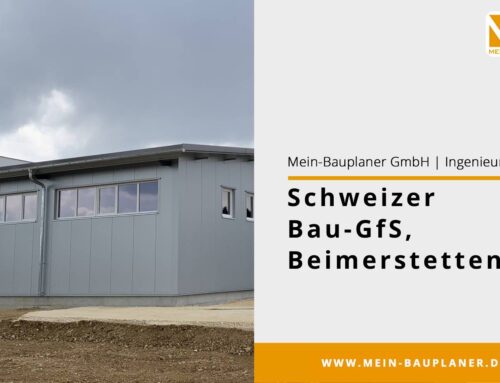 Neubau einer Kommissionierhalle und Unterstellhalle in 89179 Beimerstetten